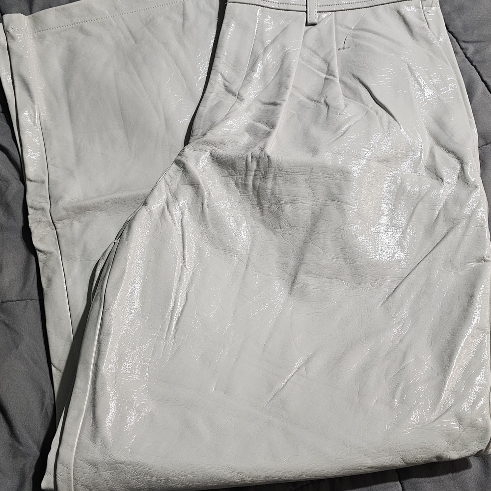 7 For All Mankind Glossy Cream Jacket